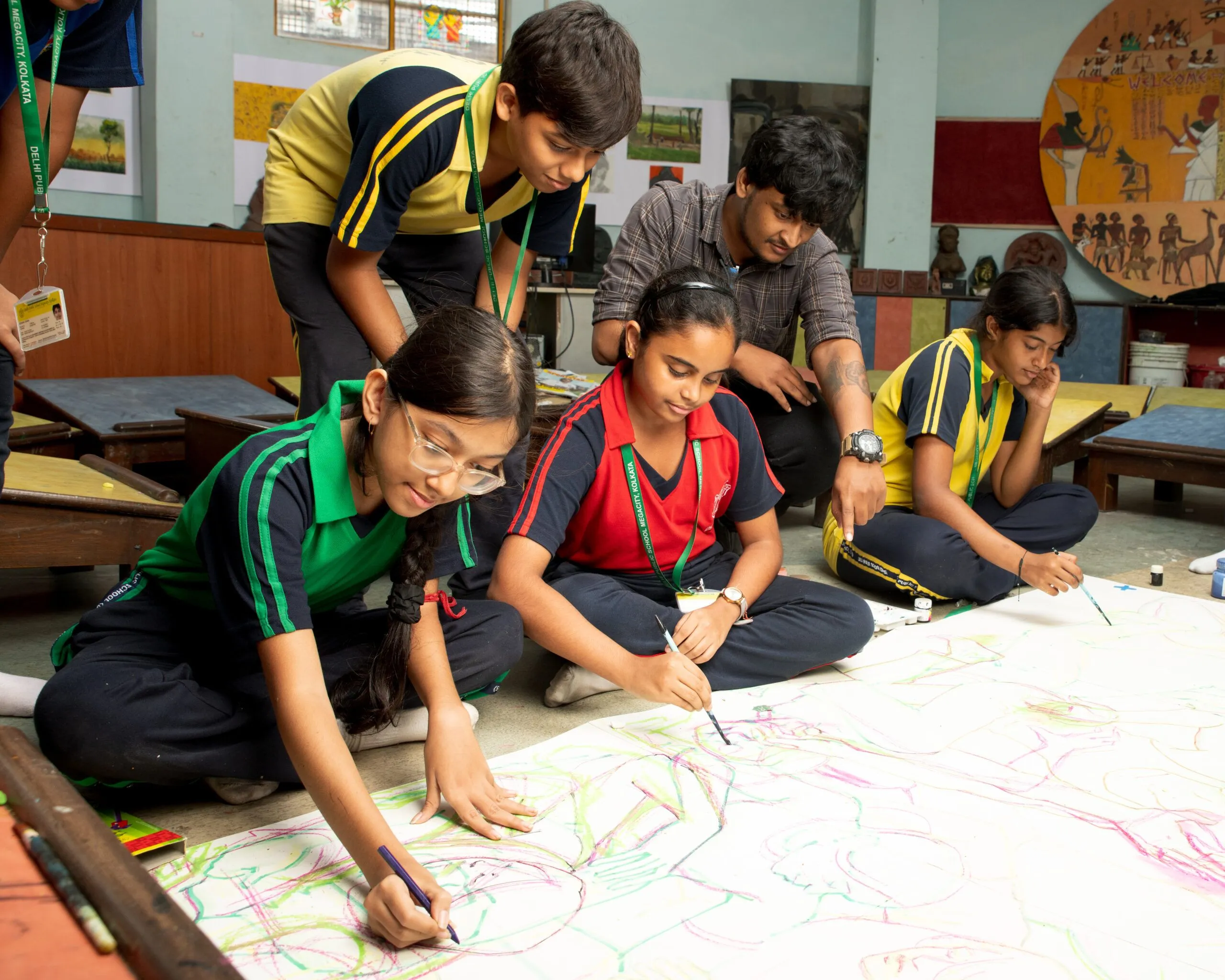 Art and creative activities at DPS Megacity